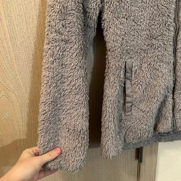 Patagonia Los Gatos Fleece Zip Up jacket Salt Gray Women’s Size Xs Lined Pockets - Picture 5 of 10